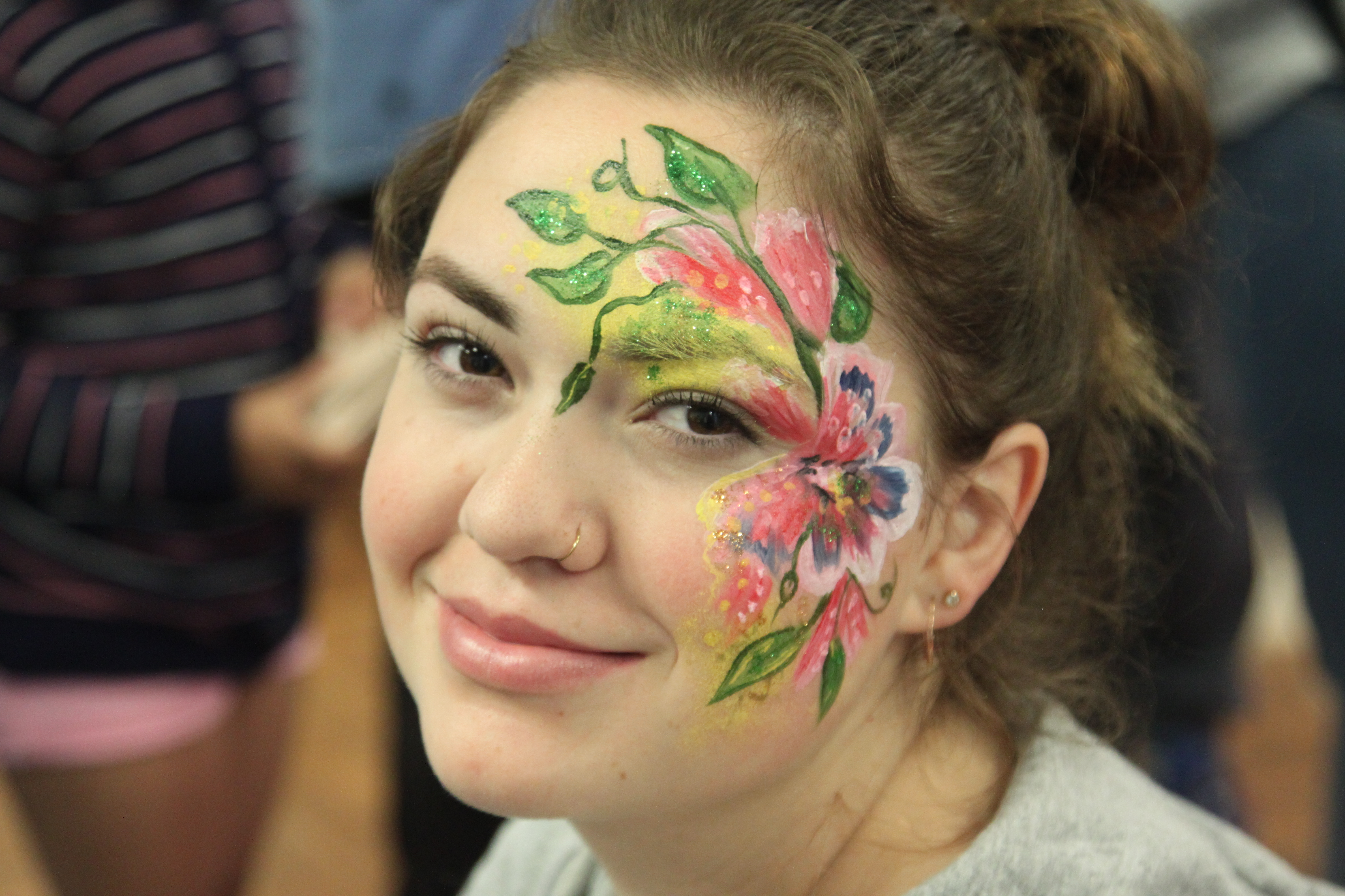 Face Painting, Aloha Flower